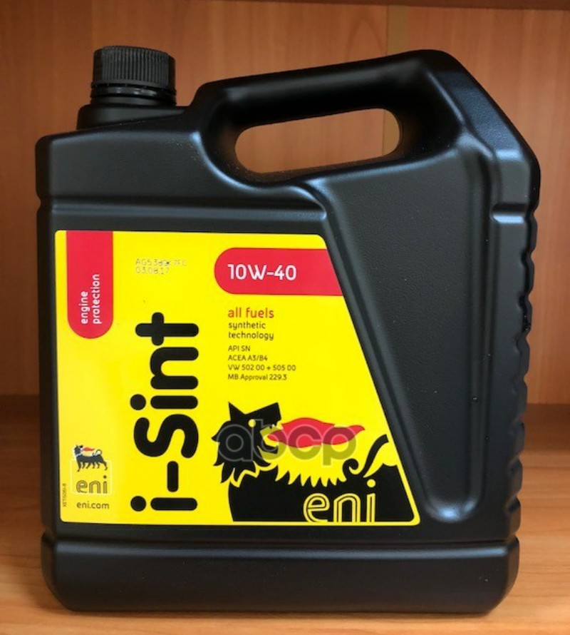 фото Eni масло eni i-sint 10w-40 п/с 5л