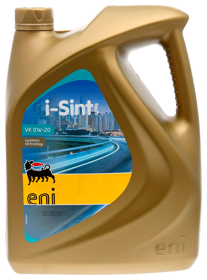 фото Масло eni i-sint tech vk 0w-20 синт. vw508/509 5л eni арт. 105883