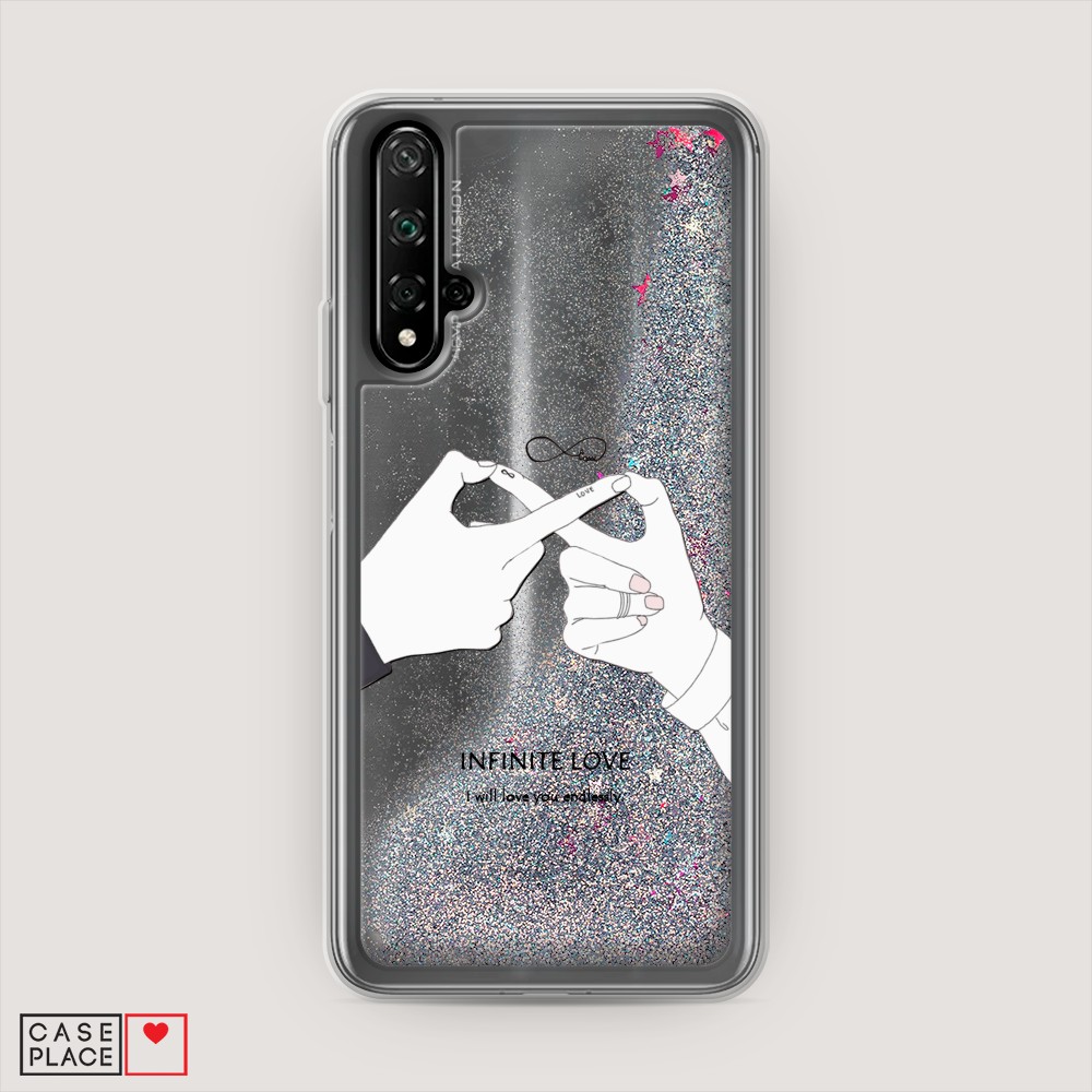 

Чехол Awog на Honor 20/Huawei Nova 5T "Любовь навсегда", Разноцветный, 69591-1