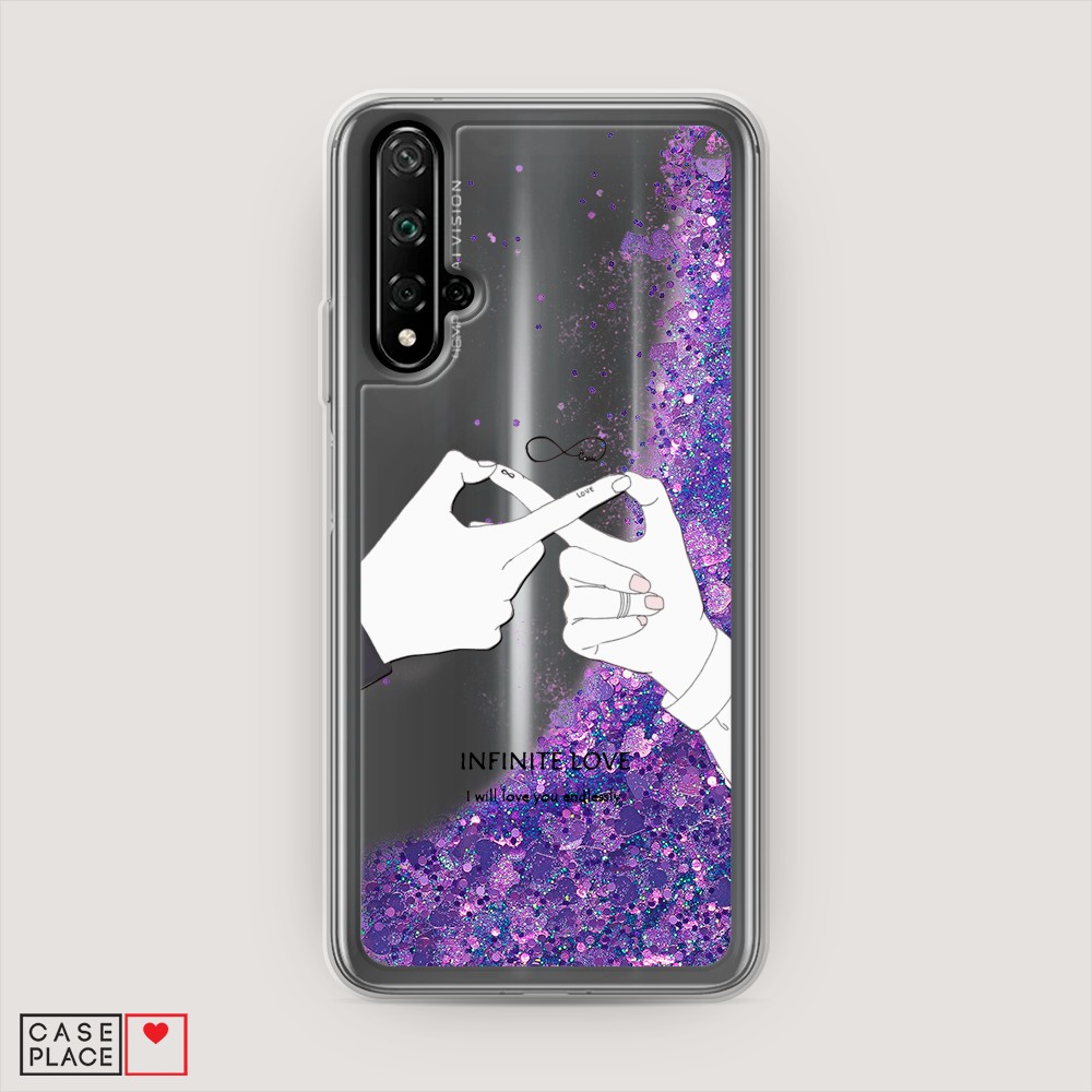 

Чехол Awog на Honor 20/Huawei Nova 5T "Любовь навсегда", Разноцветный, 69592-1