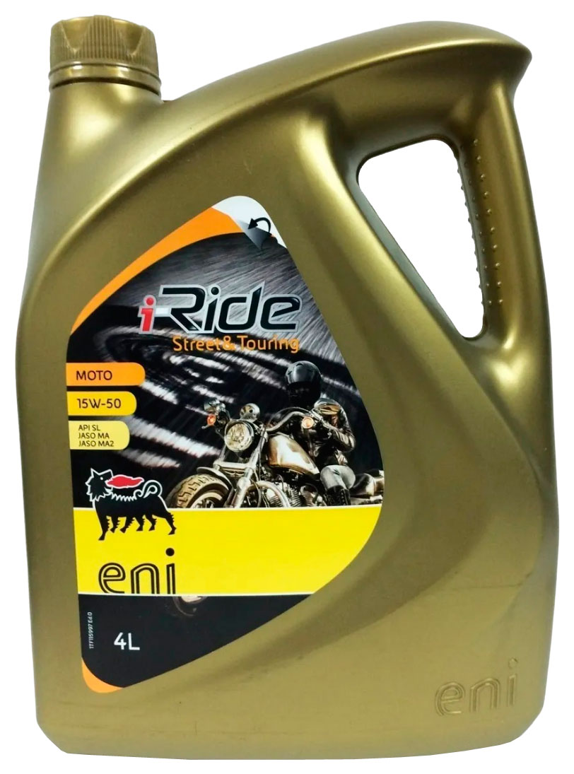 фото Масло eni i-ride moto 15w-50 п/с 4л eni арт. 8003699012561