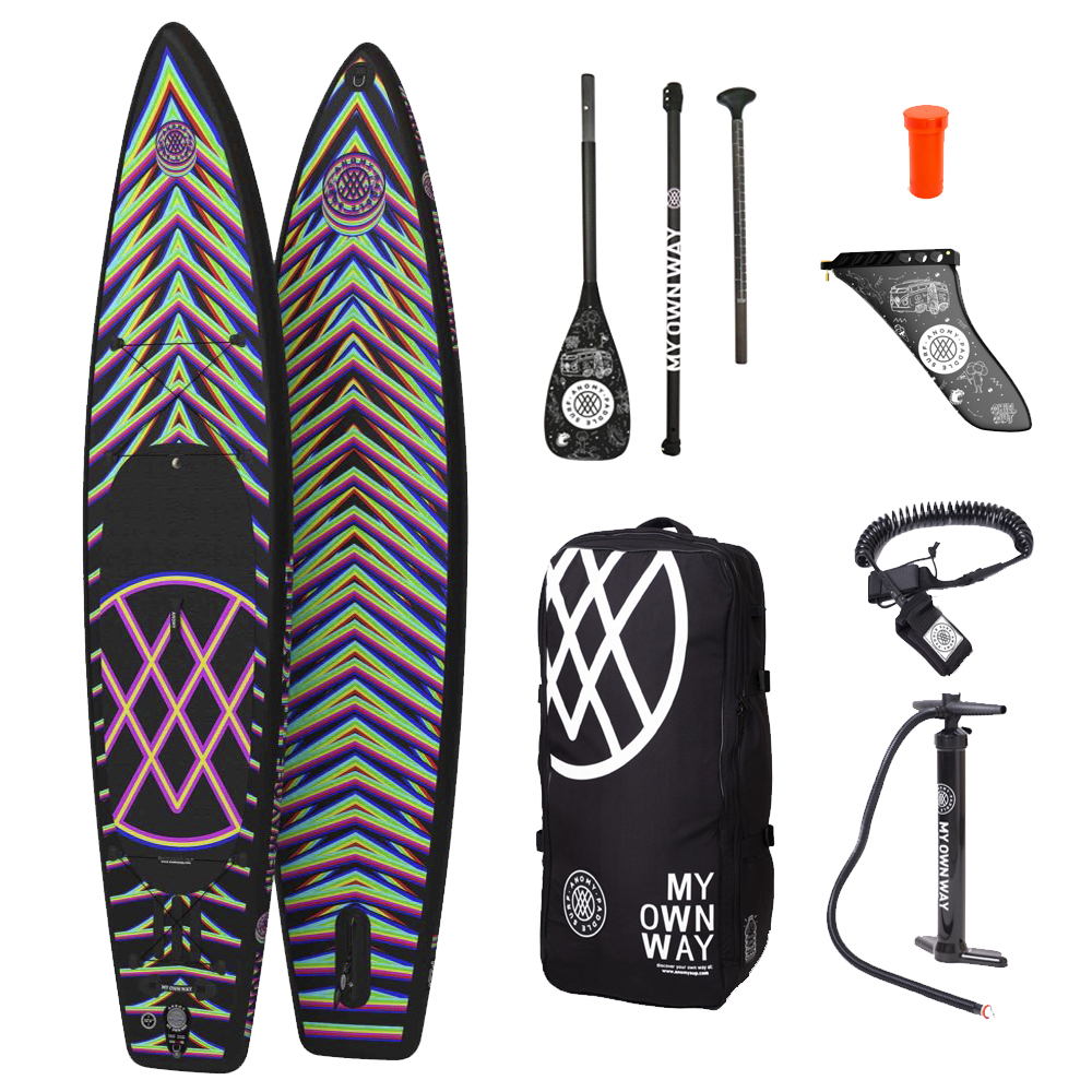 фото Sup-борд anomy the way of trochut 12'6" 2022 384x81 см черный