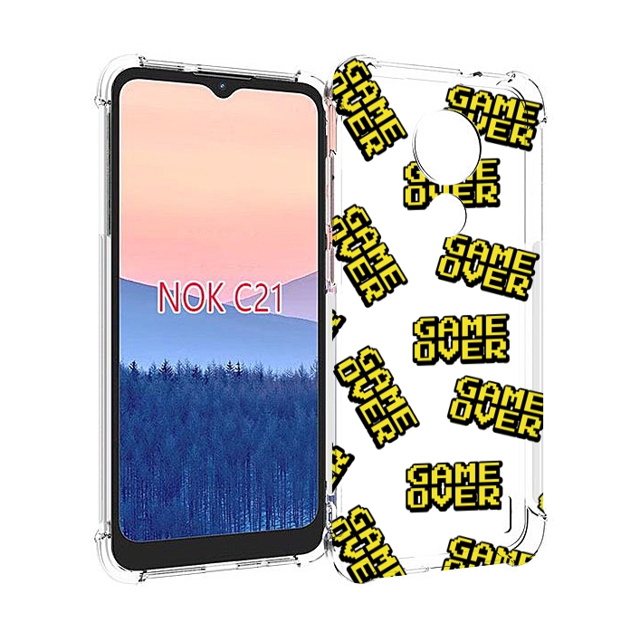 

Чехол MyPads игра-окончена для Nokia C21, Прозрачный, Tocco