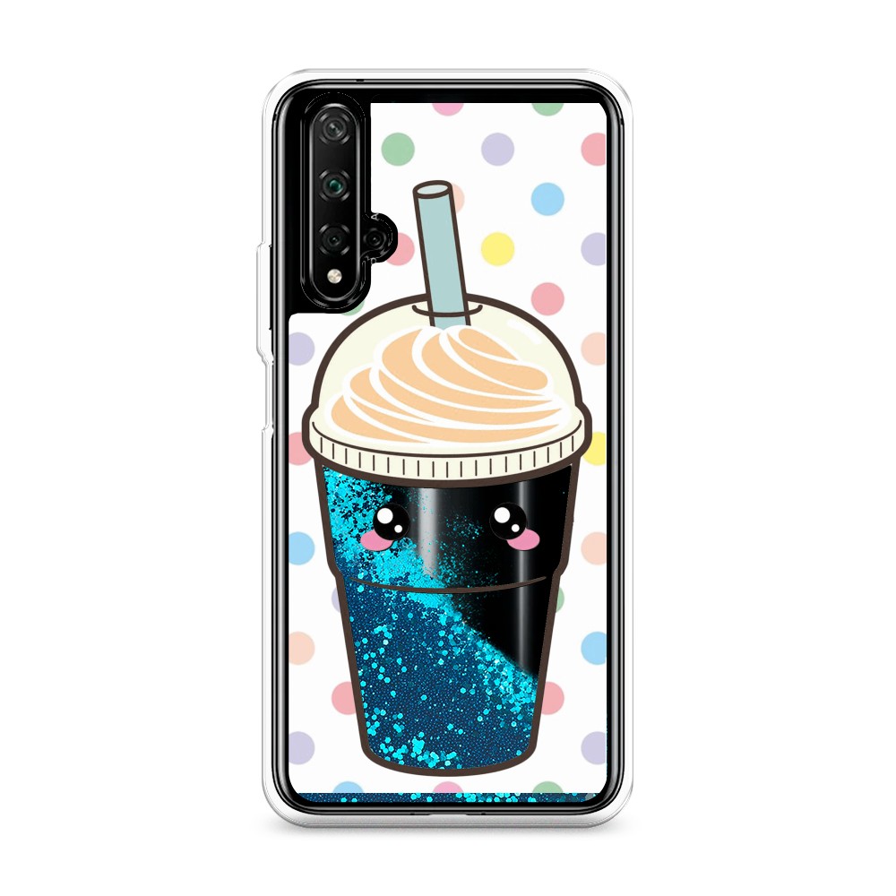

Чехол Awog на Honor 20/Huawei Nova 5T "Милый стакан", Разноцветный, 69593-1