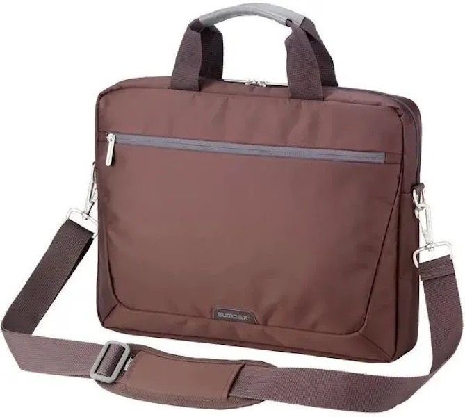 

Сумка для ноутбука мужская Sumdex PON-111BR 15,6" коричневый, Сумка для ноутбука 15.6 Sumdex PON-111BR, коричневый