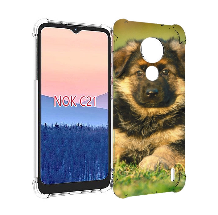 

Чехол MyPads кавказская овчарка для Nokia C21, Прозрачный, Tocco