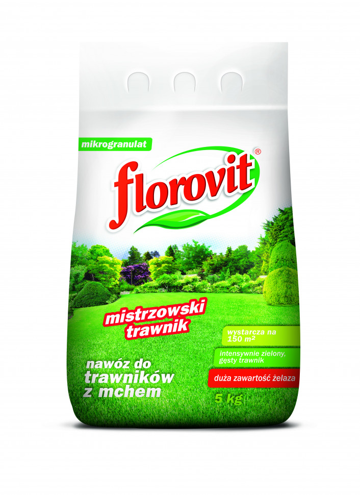 

Florovit гранулированный для газонов с большим содержанием железа 5кг