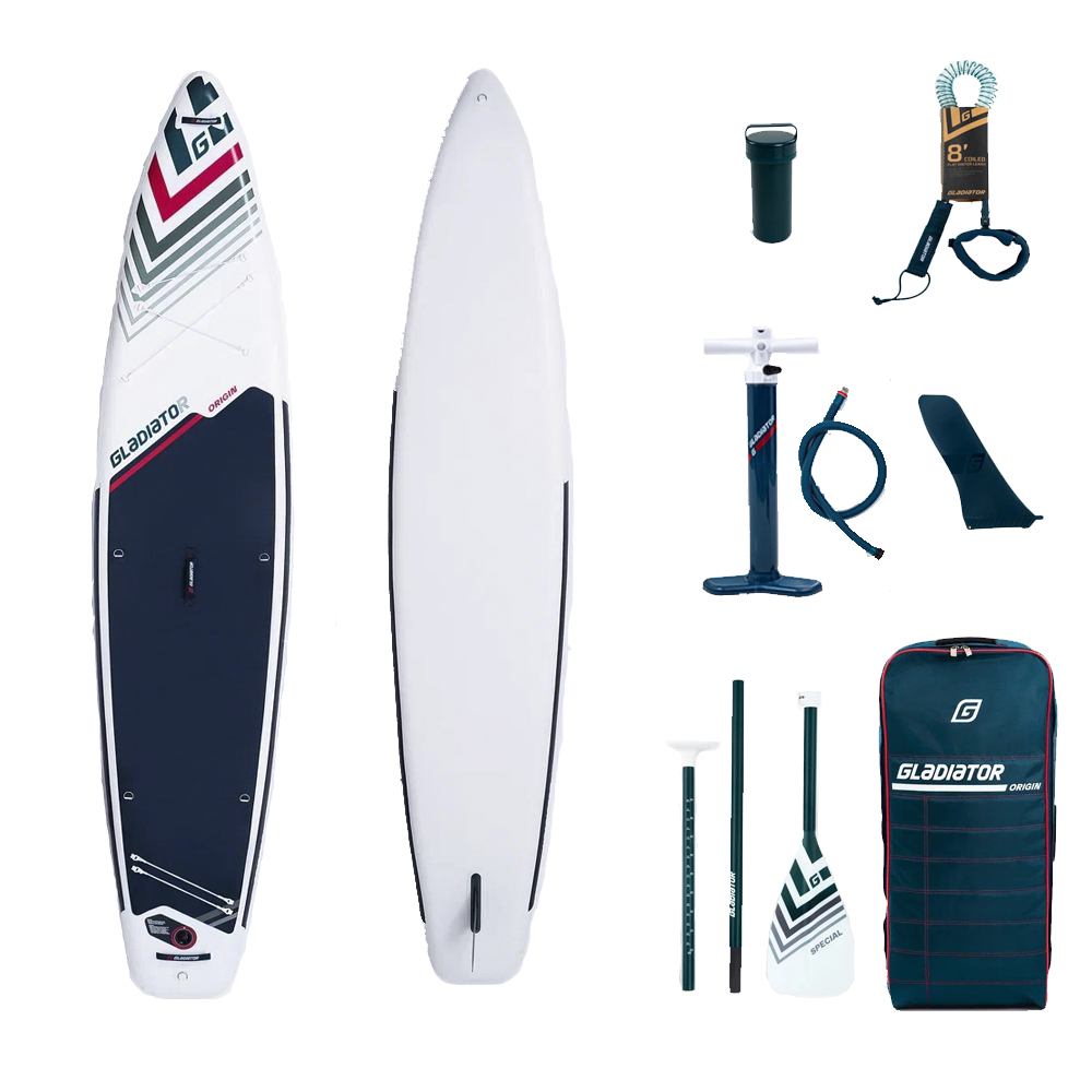 SUP-борд Gladiator Origin 384x81x15 см white/blue