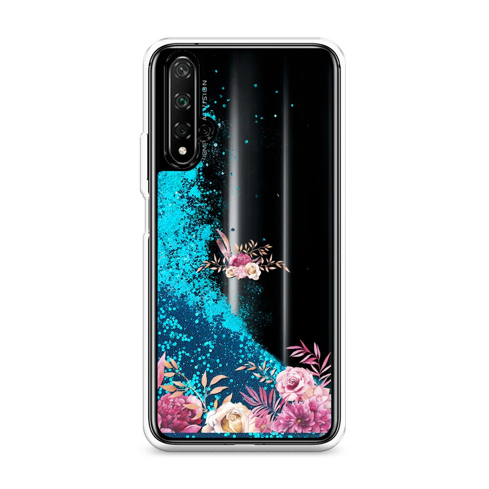 

Чехол Awog на Honor 20/Huawei Nova 5T "Нежные розовые цветы", Разноцветный, 69593-1