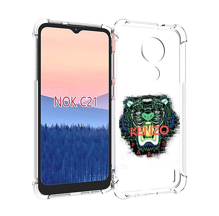 

Чехол MyPads кинзо для Nokia C21, Прозрачный, Tocco