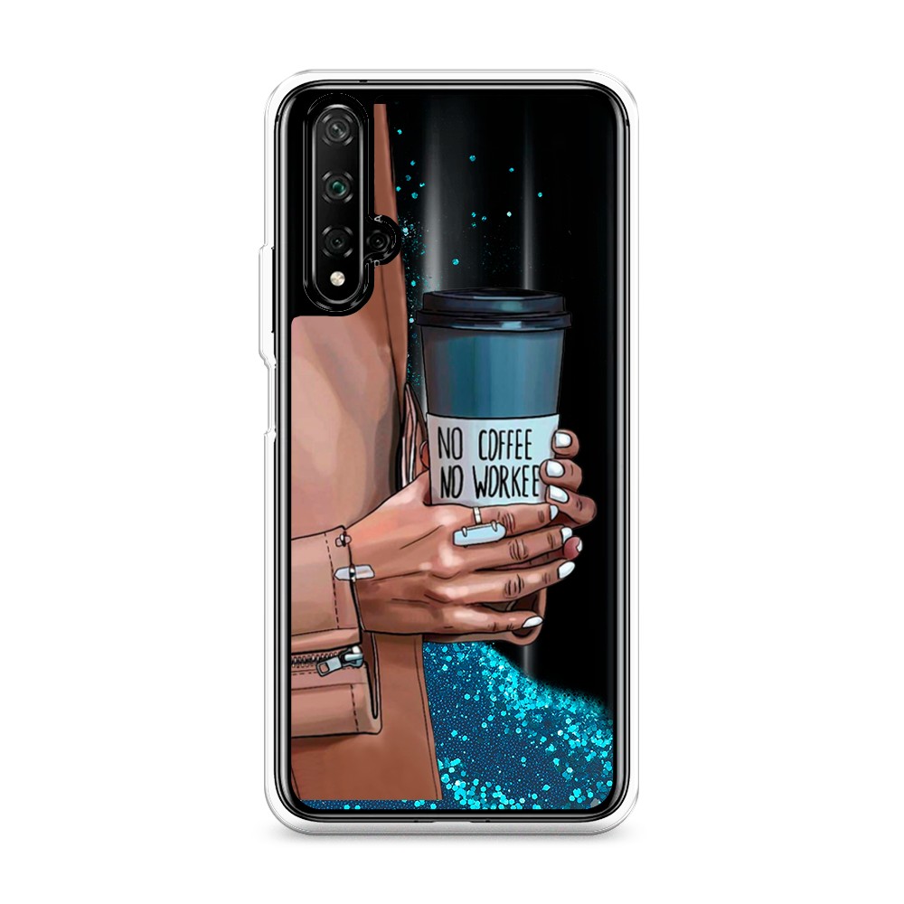 

Чехол Awog на Honor 20/Huawei Nova 5T "No coffee", Разноцветный, 69593-1