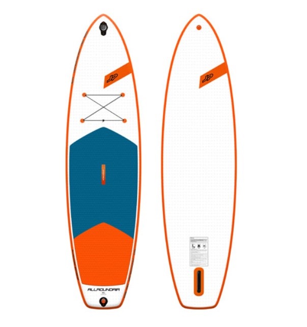 фото Sup-борд jp australia allroundair 10'6" sl 323x81 см белый/синий/оранжевый