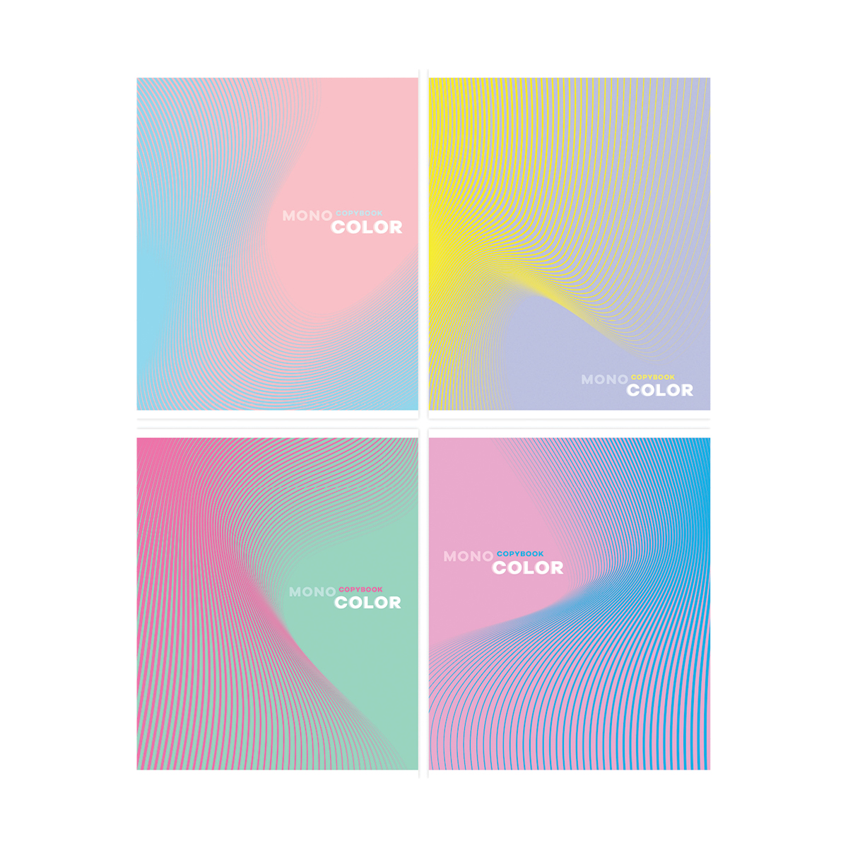 

Тетрадь 96л А5 клетка ArtSpace "Моноколор. Wave"339926