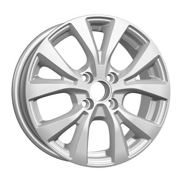 

Колесный диск K&K Solaris FL КС685 S 6x15/4x100 ET48 D54.1, Серебристый