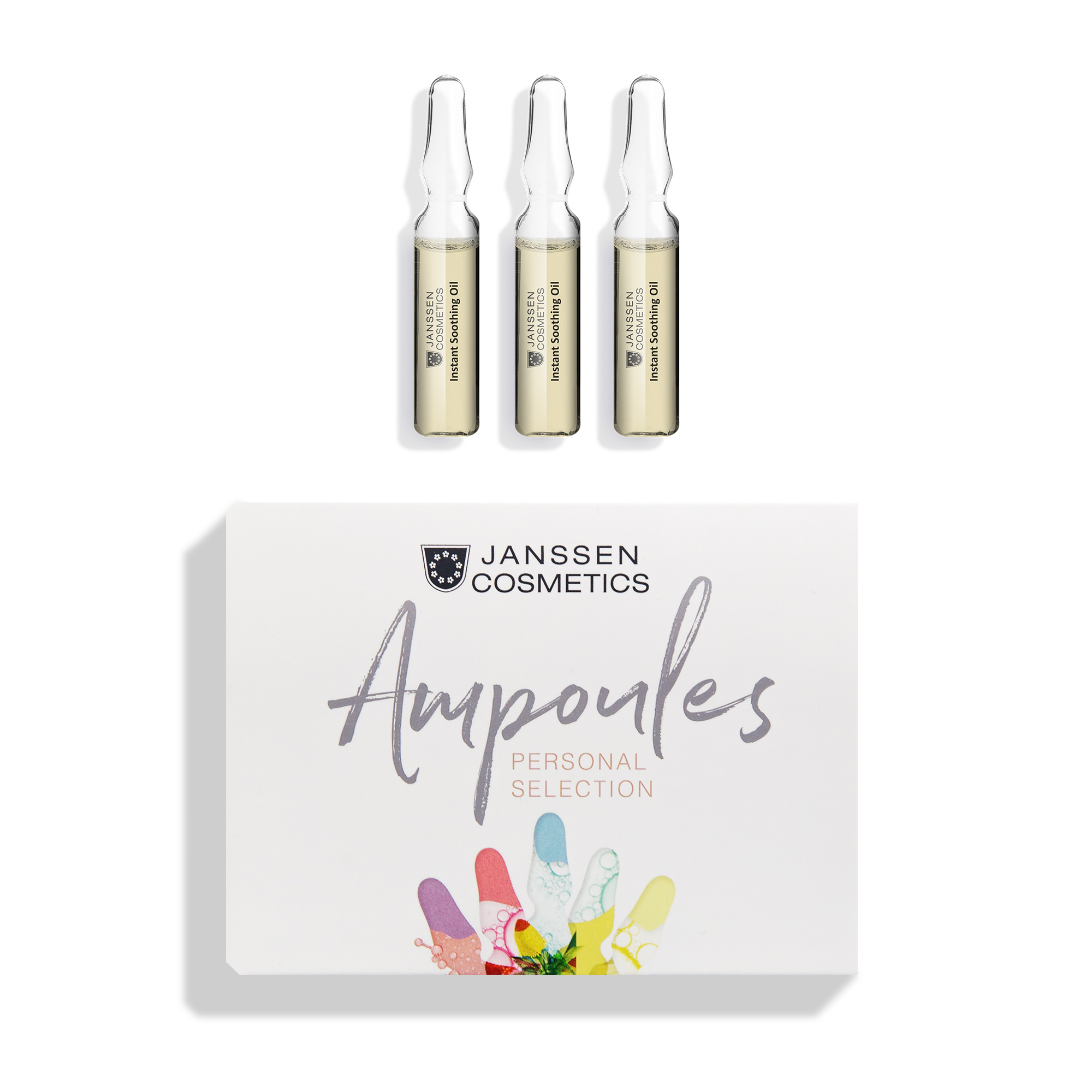 Масло в ампулах Janssen Cosmetics Instant Soothing Oil мгновенно успокаивающее 3 х 2 мл