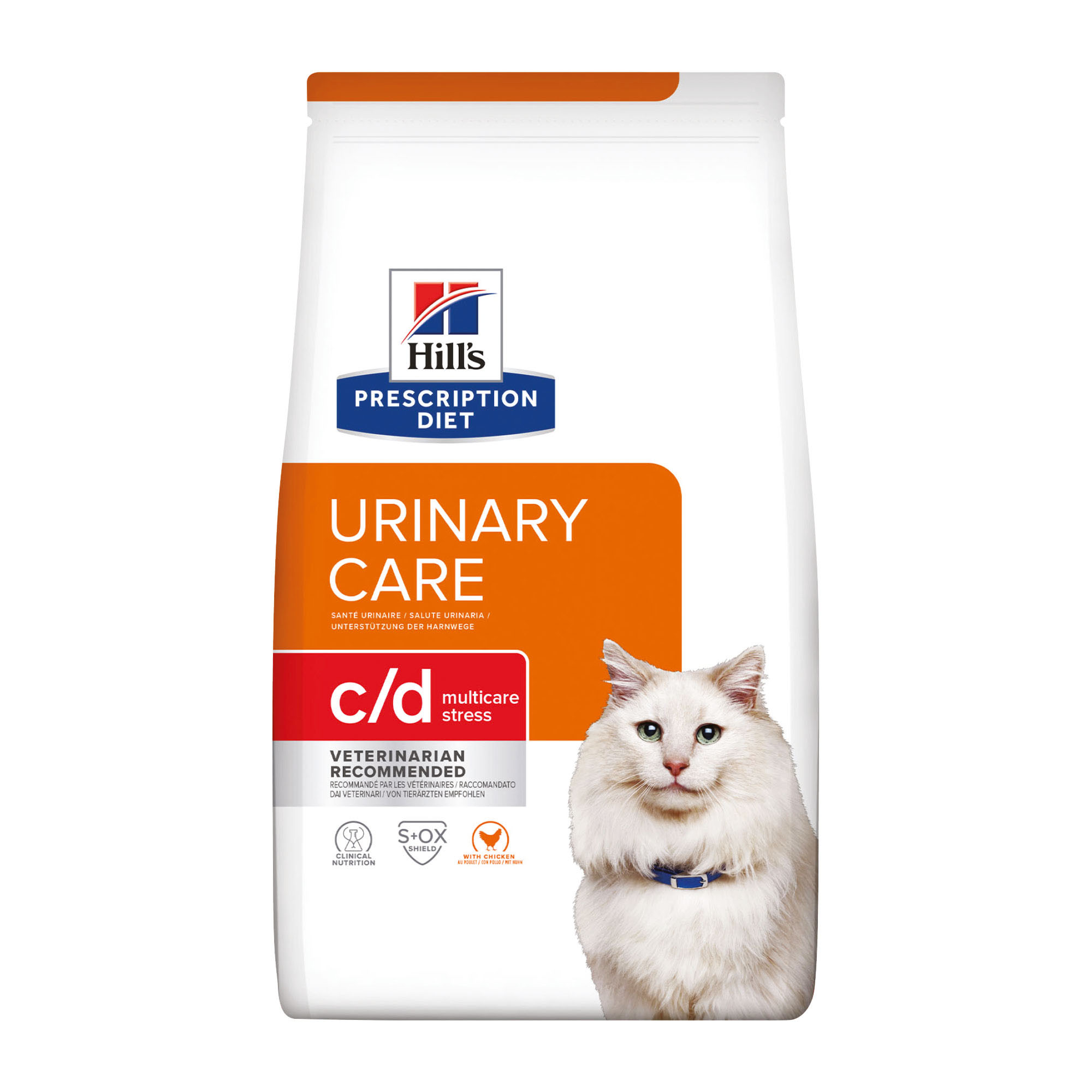 фото Корм для кошек hill's c/d multicare urinary care stress при стрессе 2шт*400г