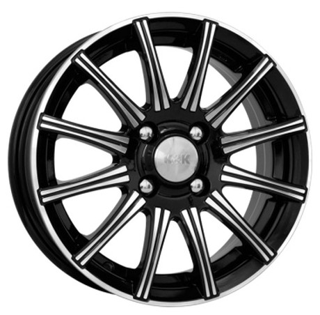 

Колесный диск K&K Сиеста-оригинал HS 6x15/4x100 ET40 D60.1, Черный;серебристый