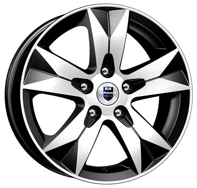 

Колесный диск K&K Outlander BFP 6.5x16/5x114.3 ET38 D67.1, Черный;серебристый