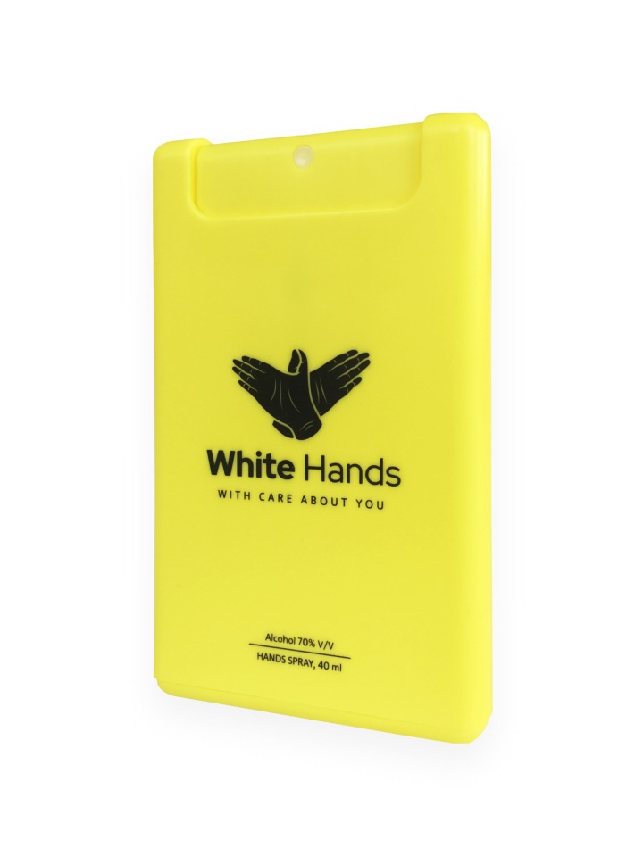 фото Антисептик для рук white hands yellow