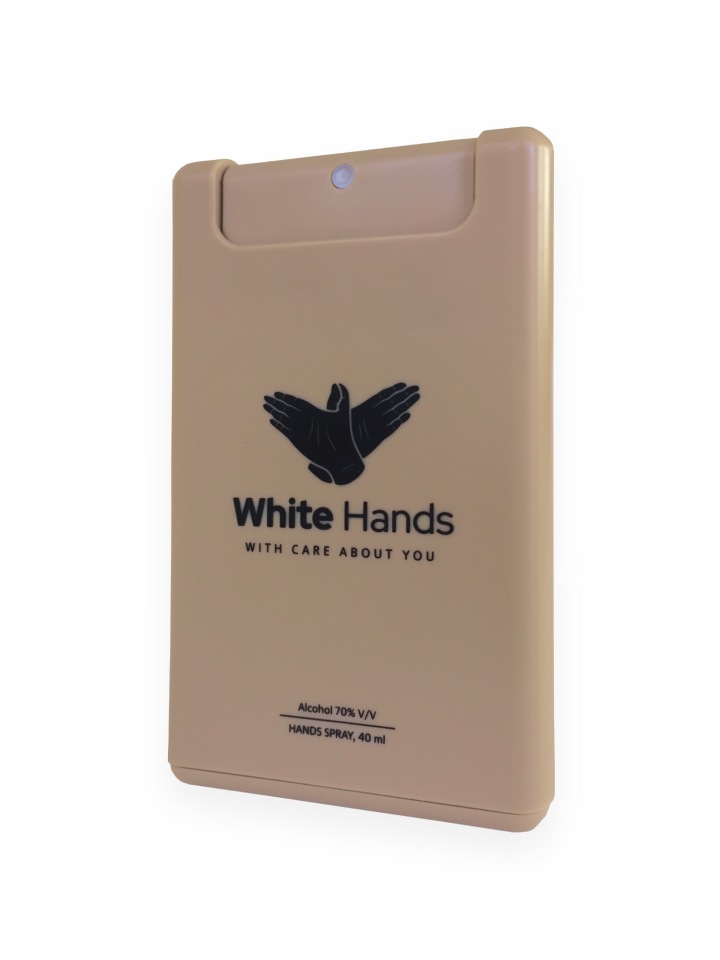 фото Антисептик для рук white hands brown