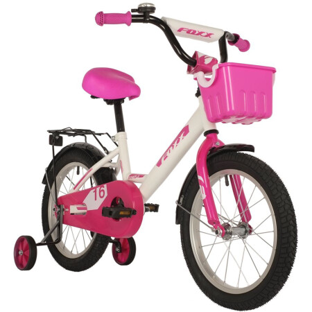 фото Велосипед foxx 16 simple розовый, сталь