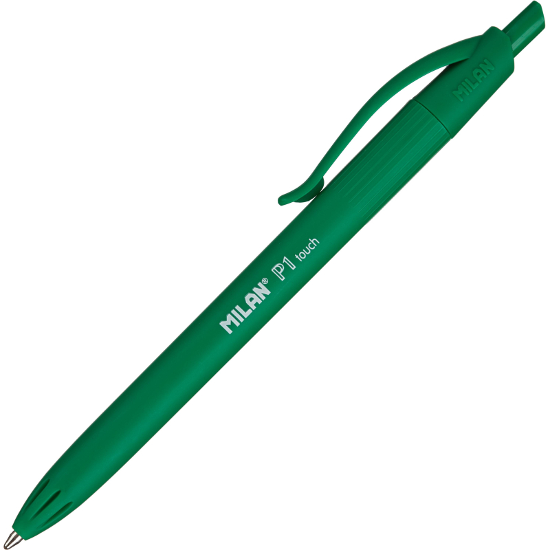 Ручка шариковая MILAN P1 Touch, 1,0мм, зеленый, 176513925, (3шт.)