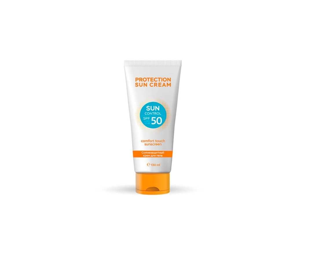 фото Солнцезащитный крем family cosmetics sun care для лица и тела spf 50 130 мл