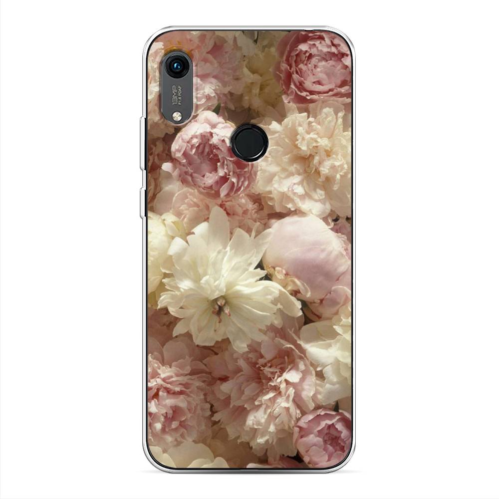 

Чехол Awog на Huawei Y6s "Пионы светлые", Разноцветный, 611550-8