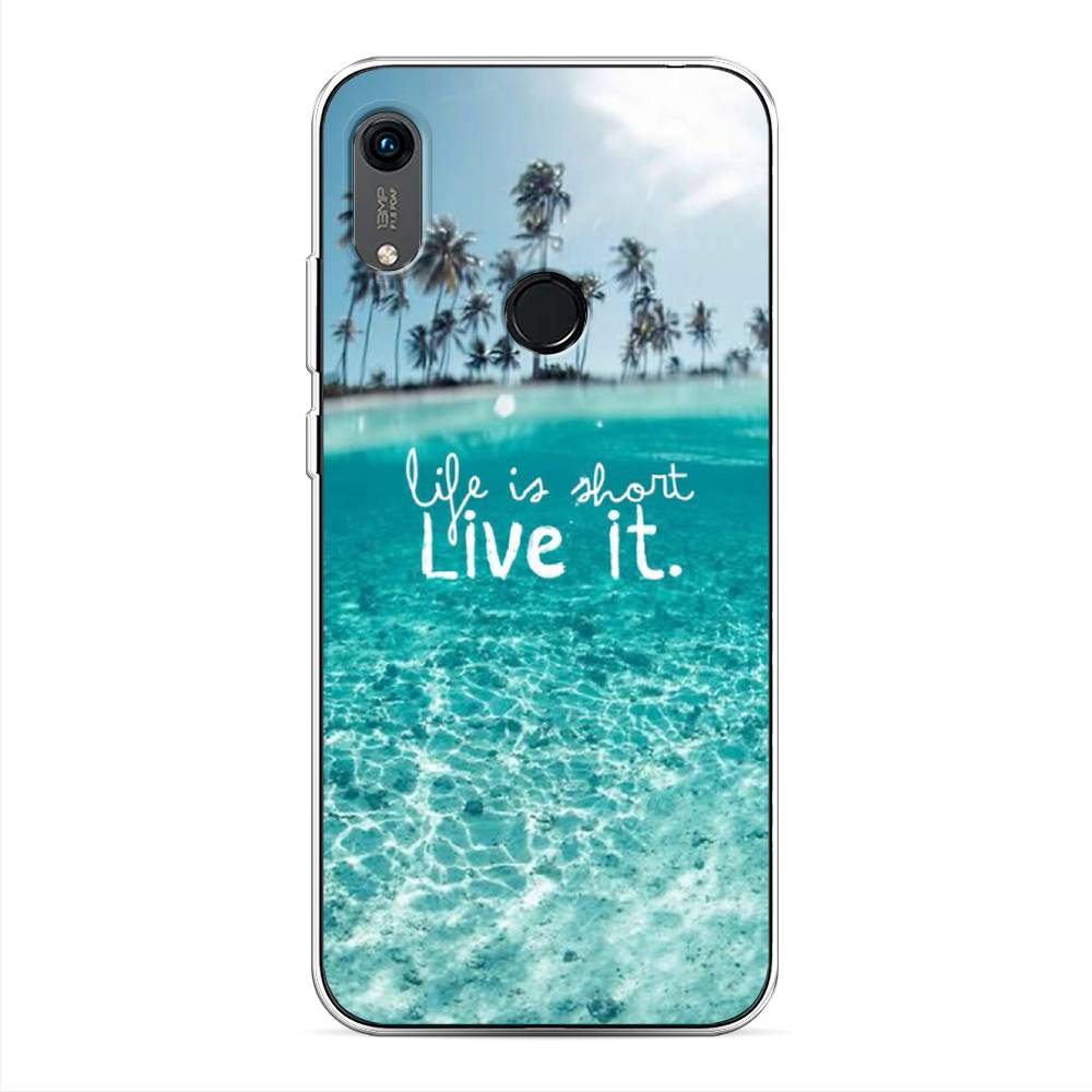 

Чехол Awog на Huawei Y6s "Live it", Разноцветный, 611550-7