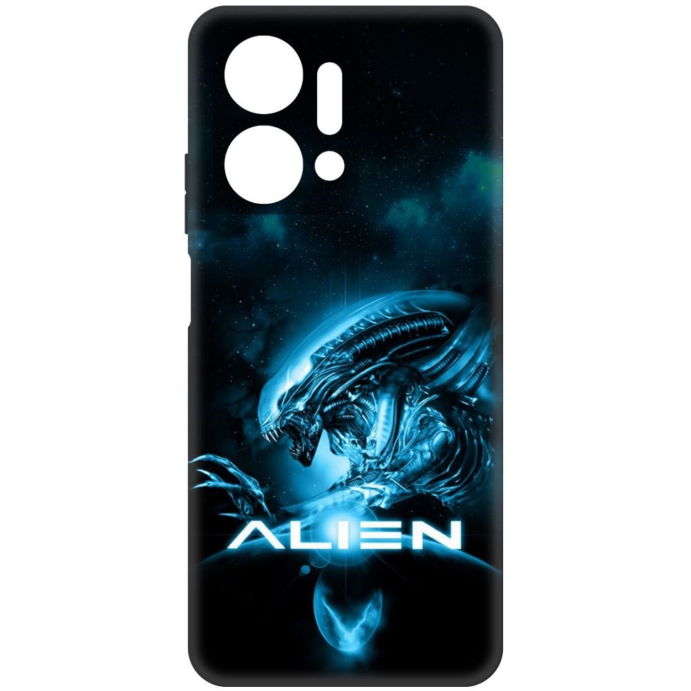 

Чехол-накладка Krutoff Soft Case Чужой. Космос для Honor X7a черный