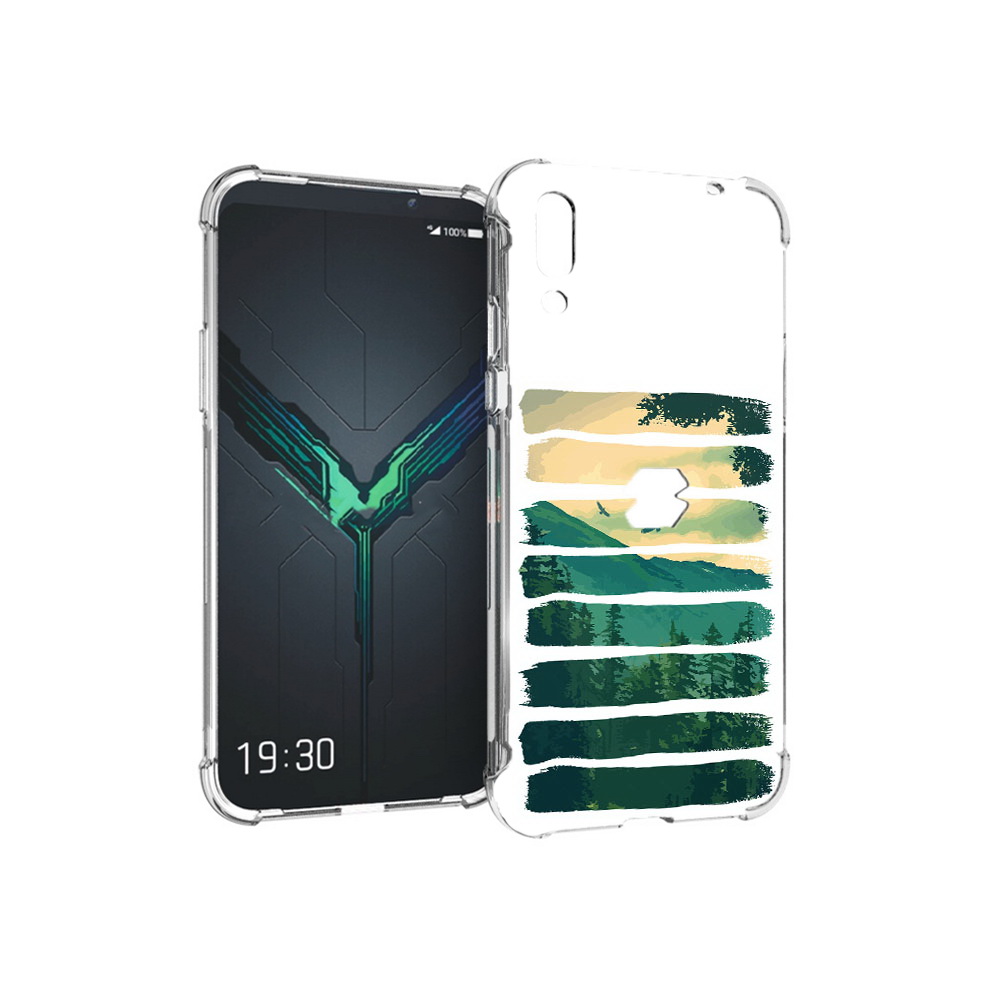 

Чехол MyPads Tocco для Xiaomi Black Shark 2 Лесная чаща (PT144492.263.107), Прозрачный, Tocco