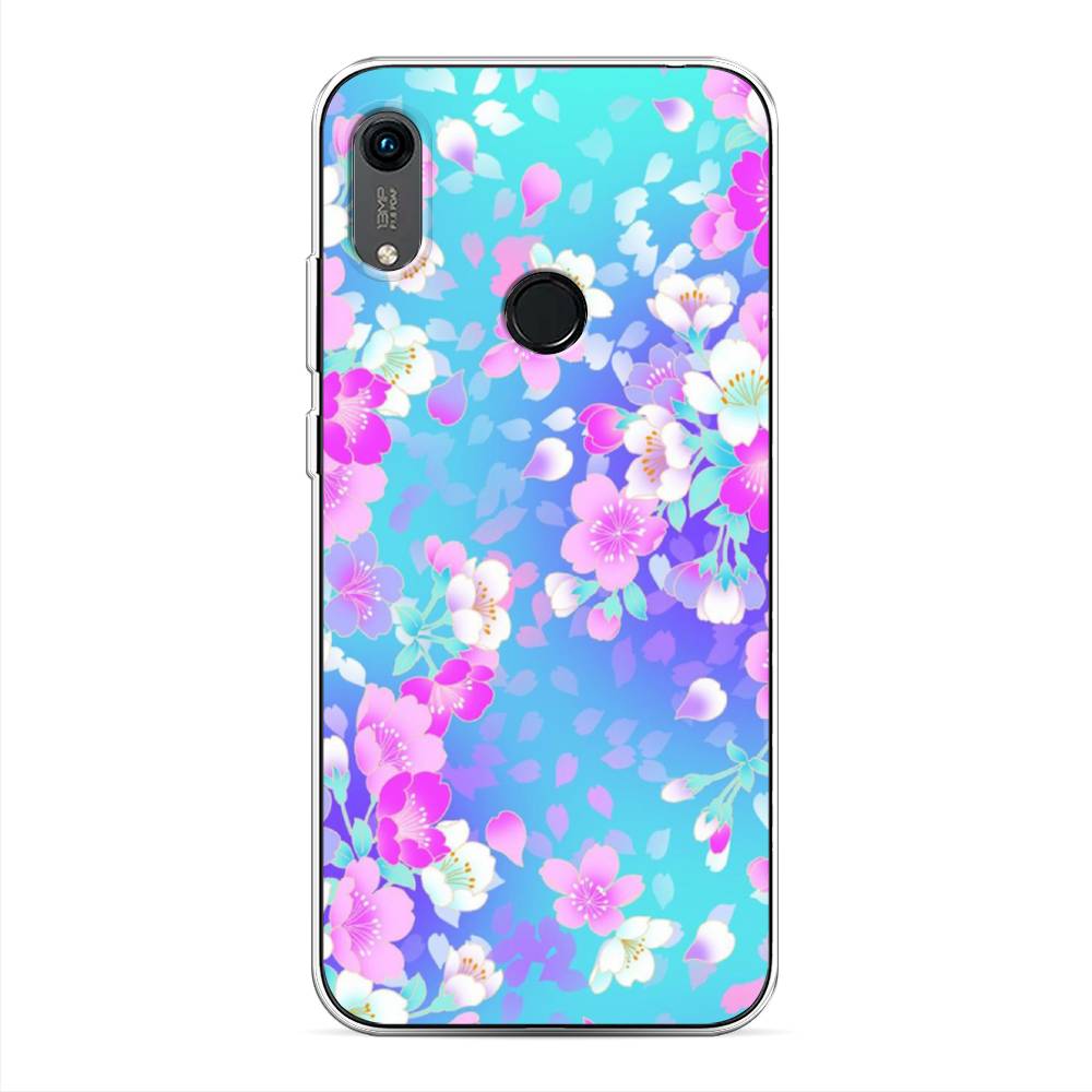 

Чехол Awog на Huawei Y6s "Яблоневые цветы", Разноцветный, 611550-8
