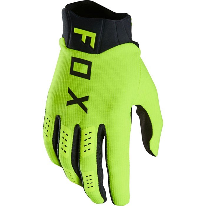 Мотоперчатки Fox Flexair Glove, Flow Yellow, S, 2023 (24861-130-S)