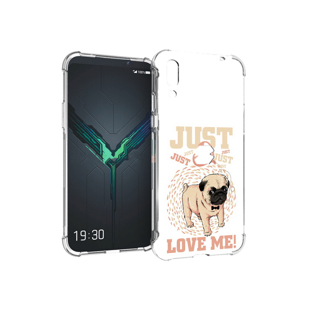 

Чехол MyPads Tocco для Xiaomi Black Shark 2 Люби меня (PT144492.263.109), Прозрачный, Tocco