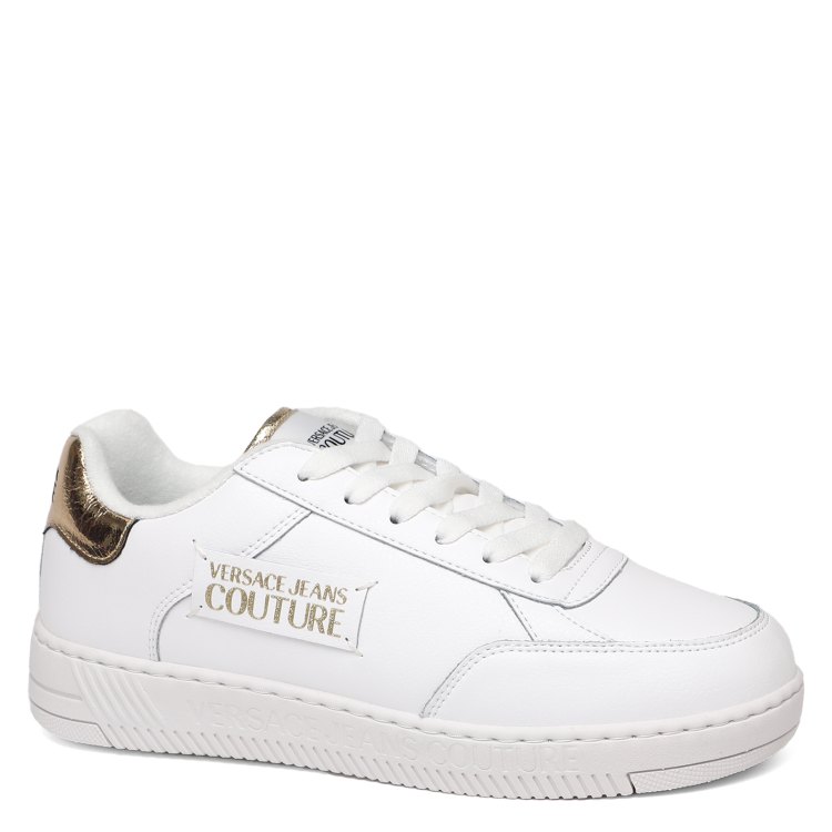 

Кеды женские Versace Jeans Couture 76VA3SJ5 белые 37 EU, Белый, 76VA3SJ5