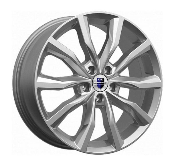 

Колесный диск K&K Портер HB 7.5x18/5x114.3 ET37 D66.6, Серебристый
