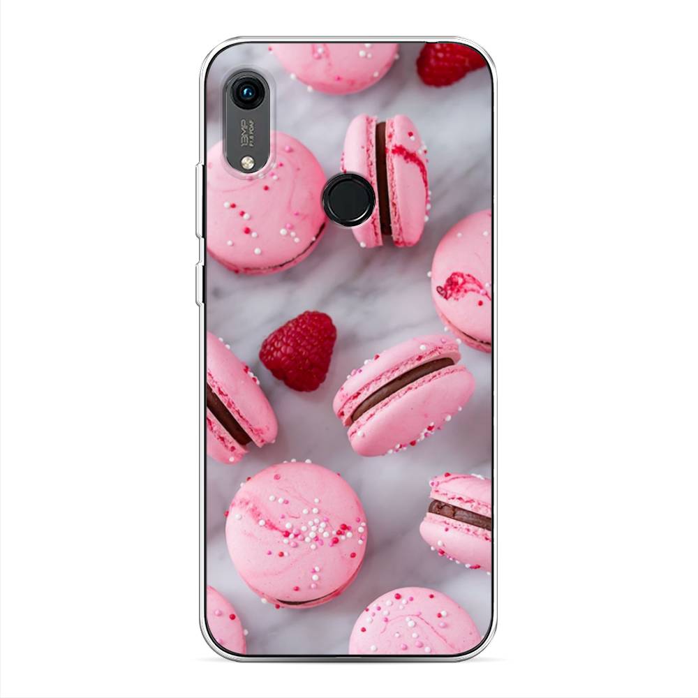 

Чехол Awog на Huawei Y6s "Макарони с малиной", Разноцветный, 611550-10