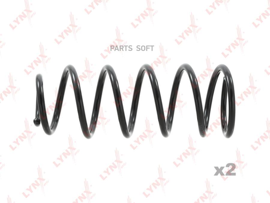 

LYNXAUTO Пружина подвески задняя зад прав/лев |