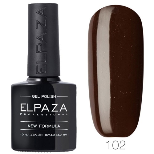 

Гель-лак ELPAZA 102 Спелый каштан, 102