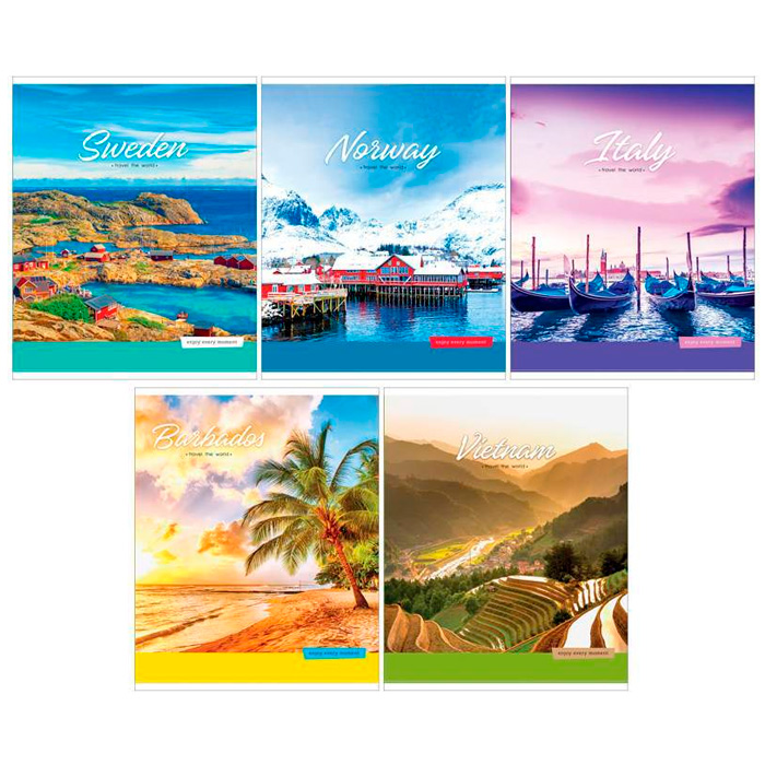 

Тетрадь 80л. клетка ArtSpace "Путешествия. Travel the world" Т80к_26691
