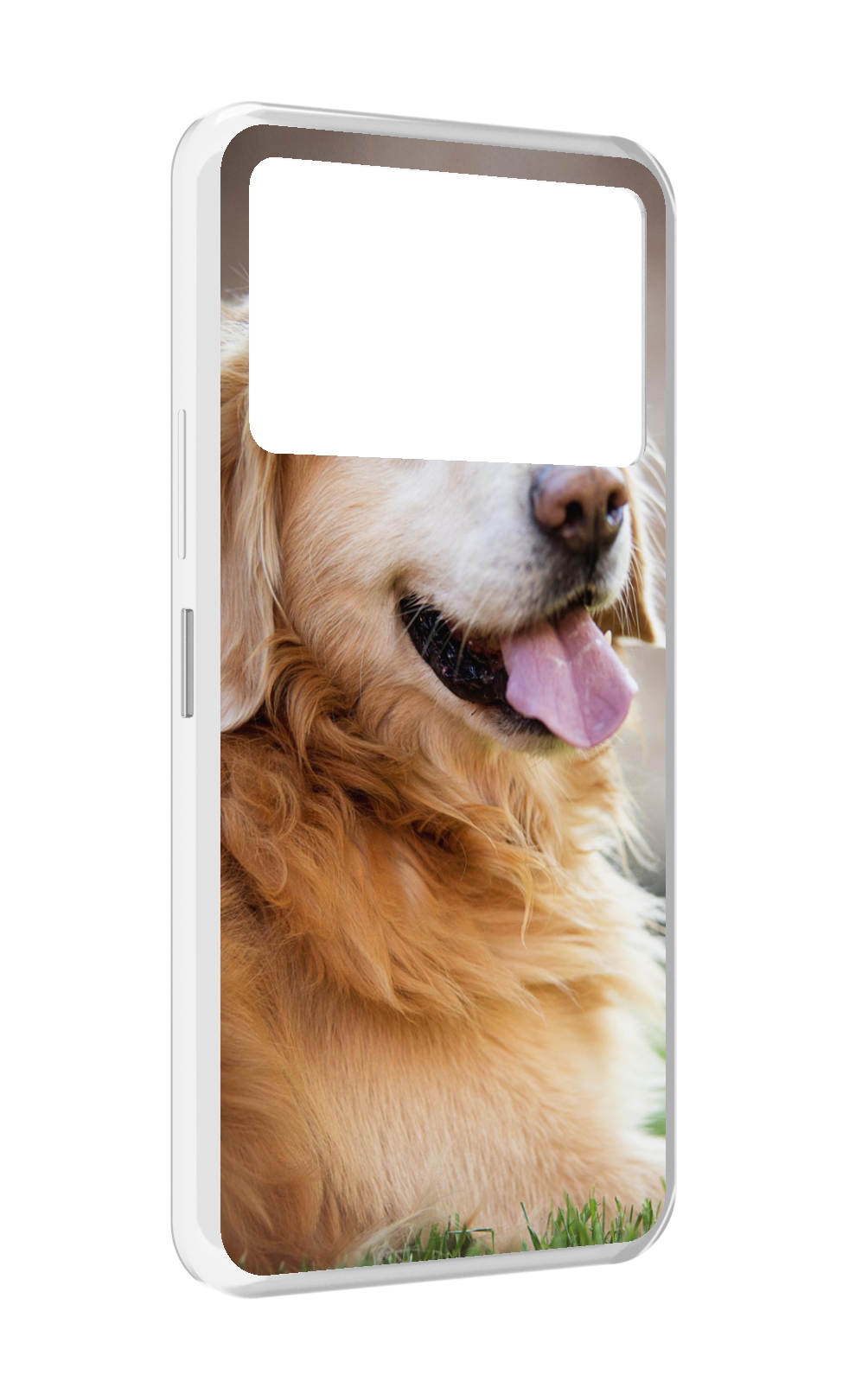 

Чехол MyPads золотистыи ретривер для Infinix NOTE 12 VIP (X672), Прозрачный, Tocco
