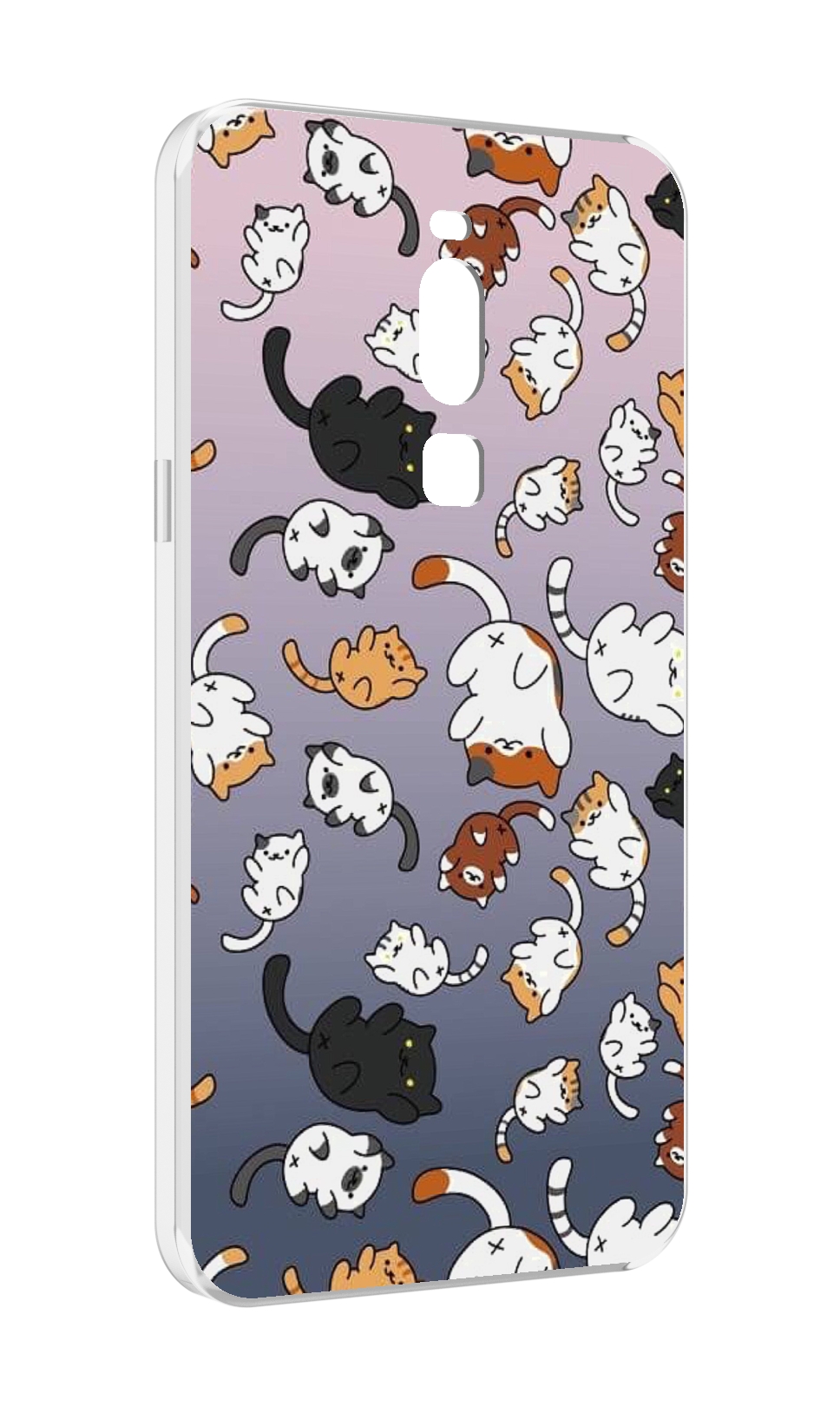 

Чехол MyPads Котики-летают для Meizu Note 8, Прозрачный, Tocco