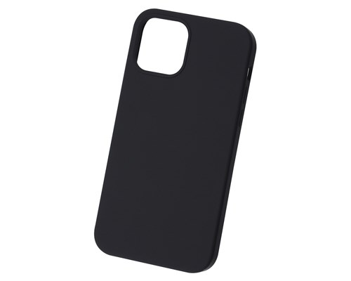 фото Чехол interstep soft feeling black iphone 12/12 pro