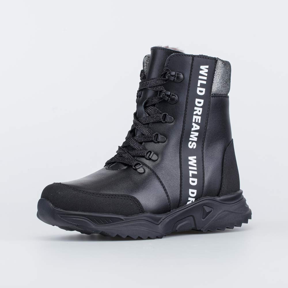 

Ботинки детские Котофей 652174-55, черный, 37, 652174-55