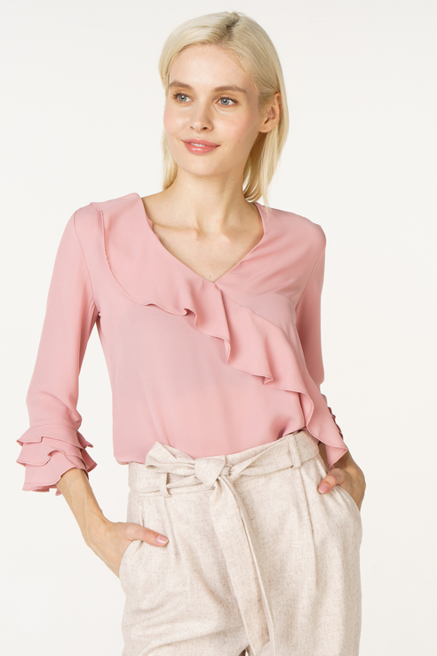 

Блуза женская adL 11533836000 розовая S, 11533836000