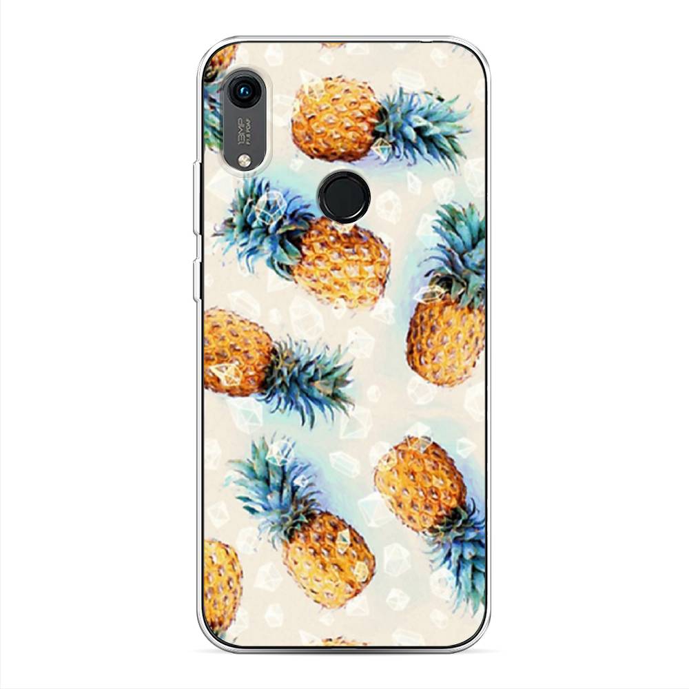 

Чехол Awog на Huawei Y6s "Ананасы", Разноцветный, 611550-3