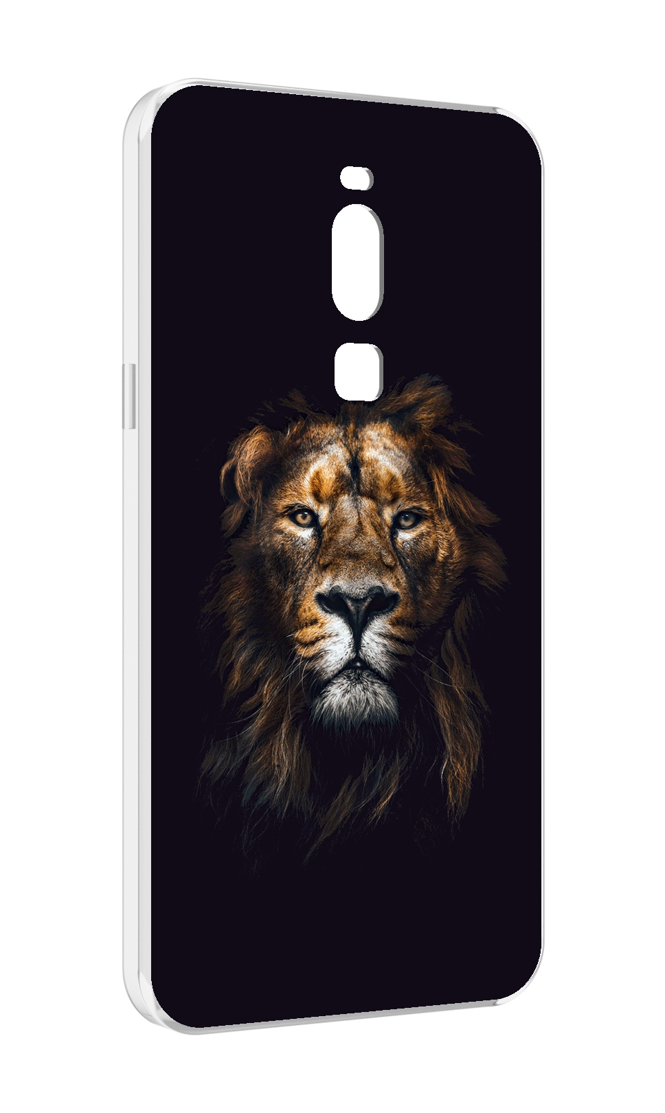 

Чехол MyPads Лев-в-тени мужской для Meizu Note 8, Прозрачный, Tocco