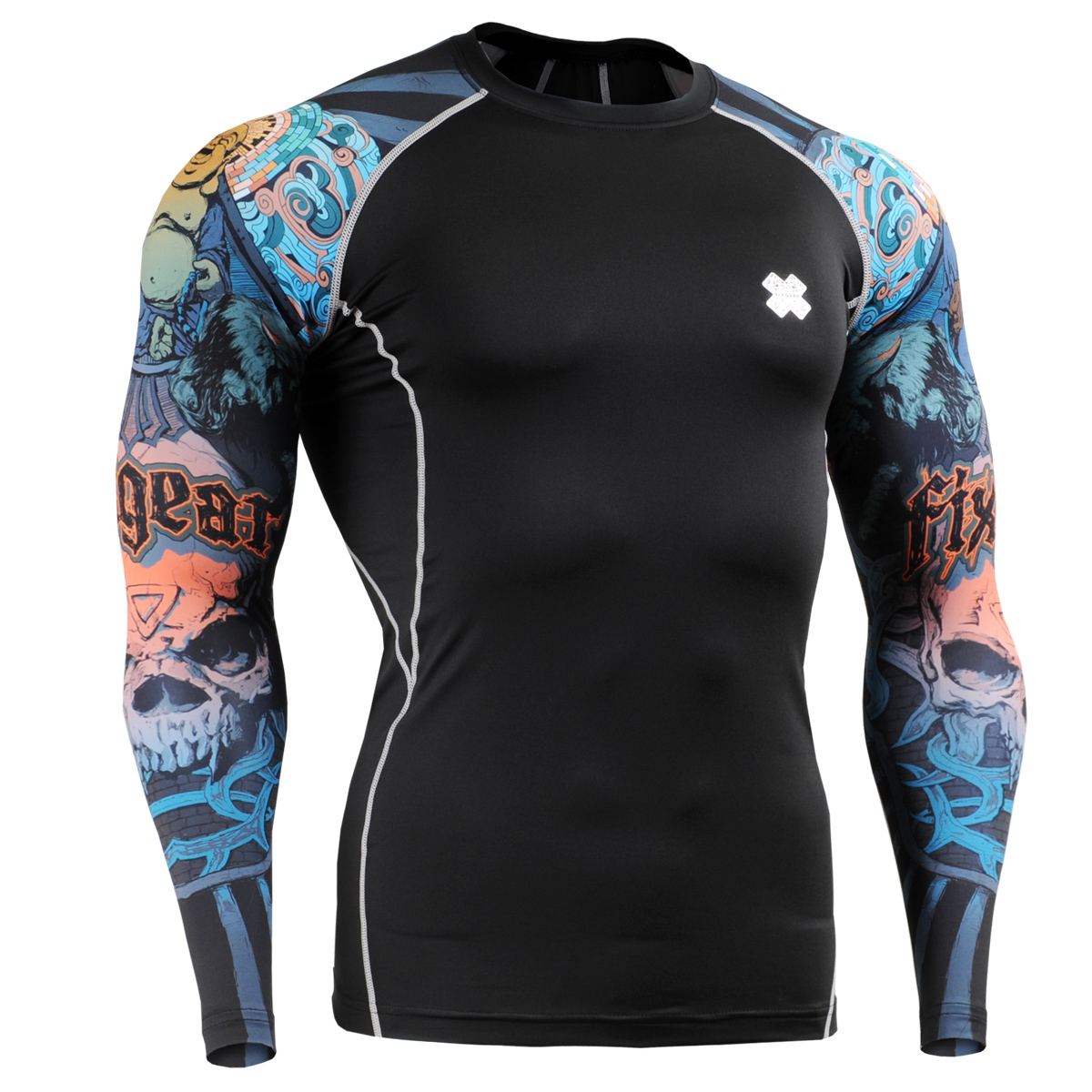 

Рашгард FixGear CPD-B74 L/S, Черный;серый;голубой;оранжевый, CPD-B74