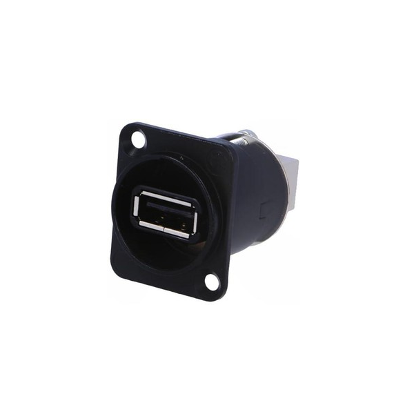 

Терминал USB Neutrik NAUSB-W-B, NAUSB-W-B
