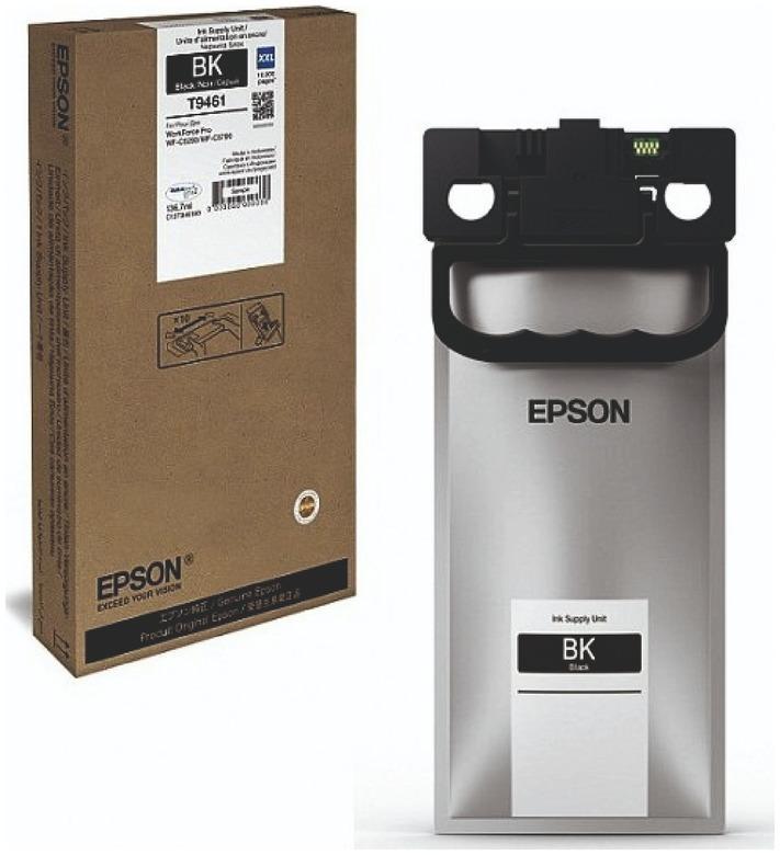 

Картридж для струйного принтера Epson T9461 (C13T946140-2) черный, оригинальный, T9461